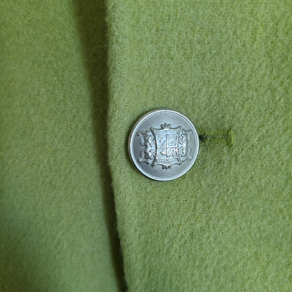 Woolmark woolrich Wool vintage coat green XL - Picture 3 of 7